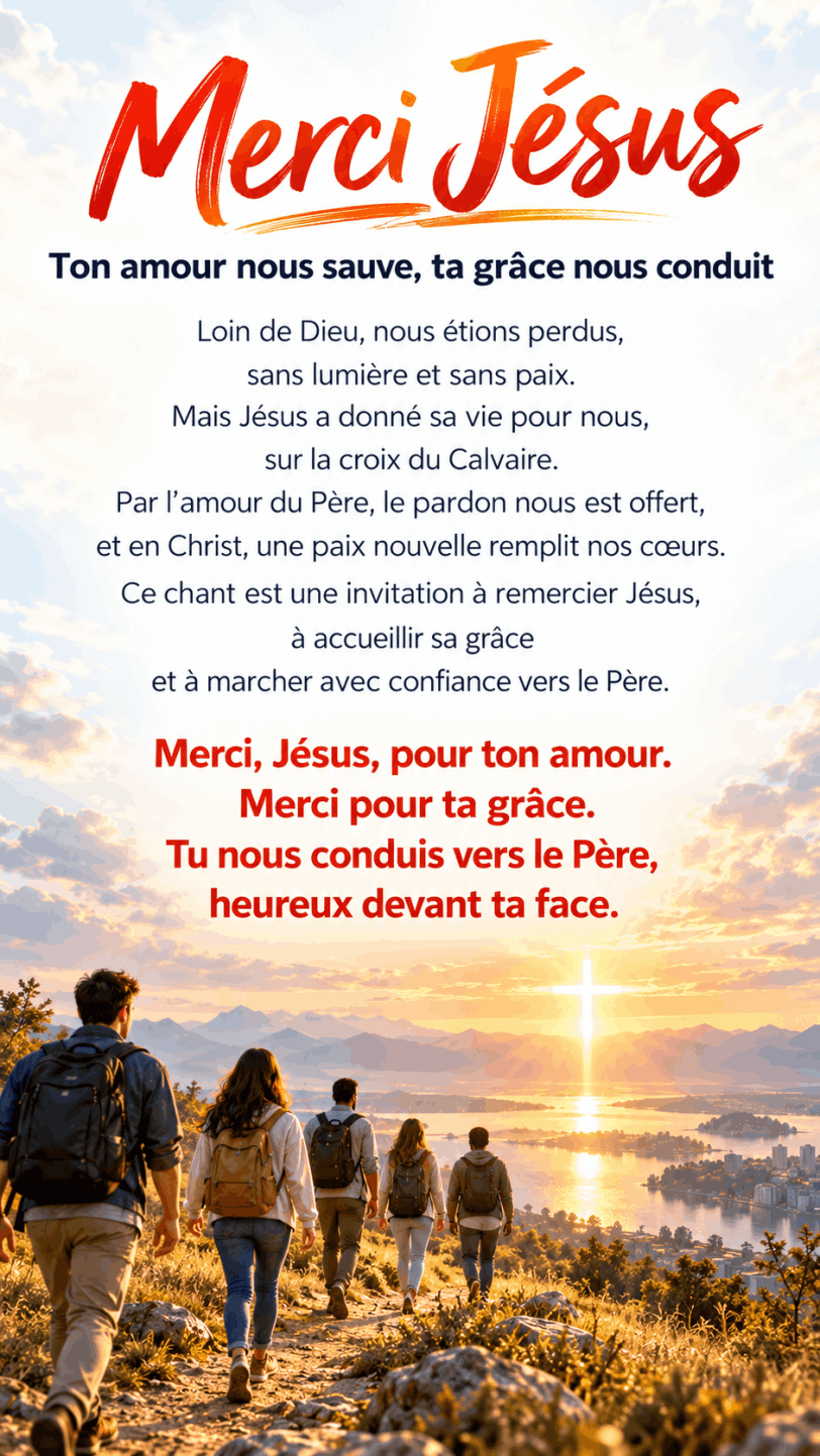 Merci Jésus